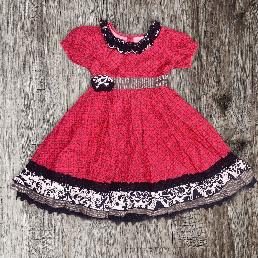 Mustard Pie red dress